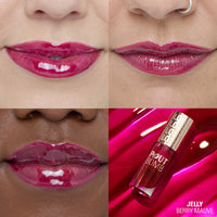 Revolution Pout Bomb Plumping Jelly Berry Mauve 4pc Set + 1 Full Size Product Worth 25% Value Free