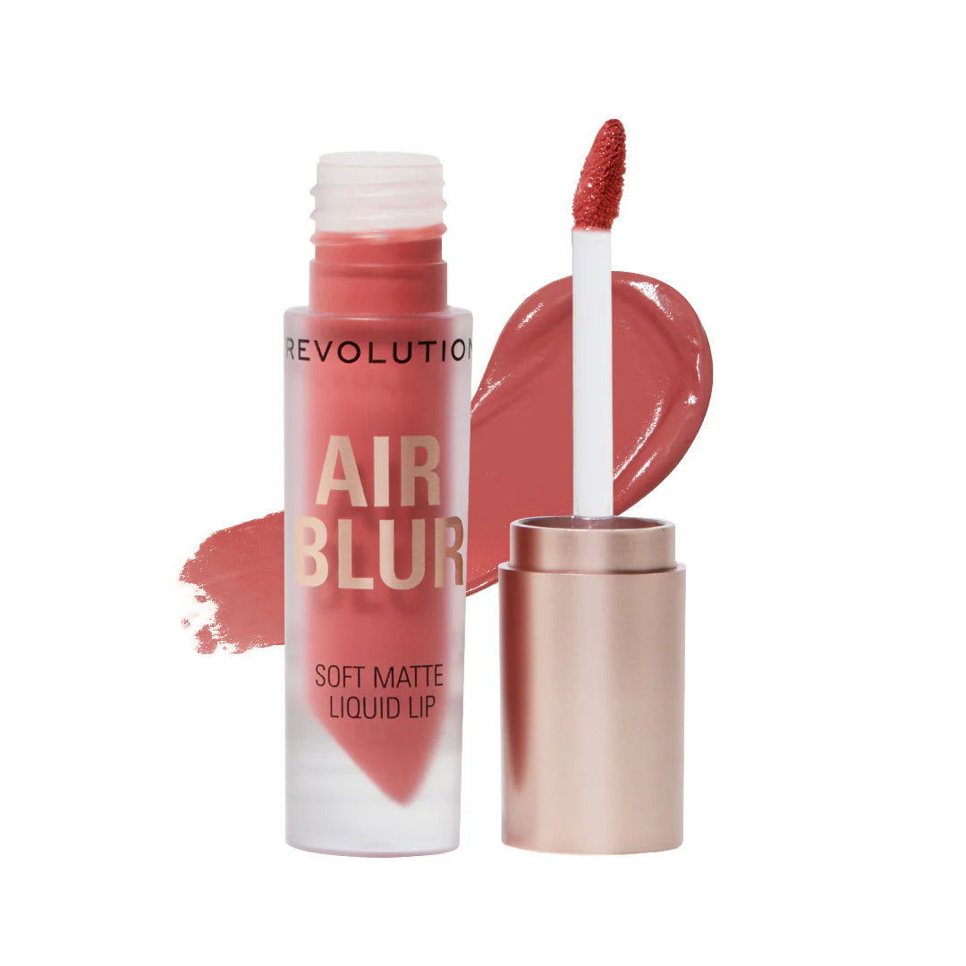 Makeup Revolution Air Blur Matte Liquid Lipstick Ballet 4pc Set + 1 Full Size Product Worth 25% Value Free