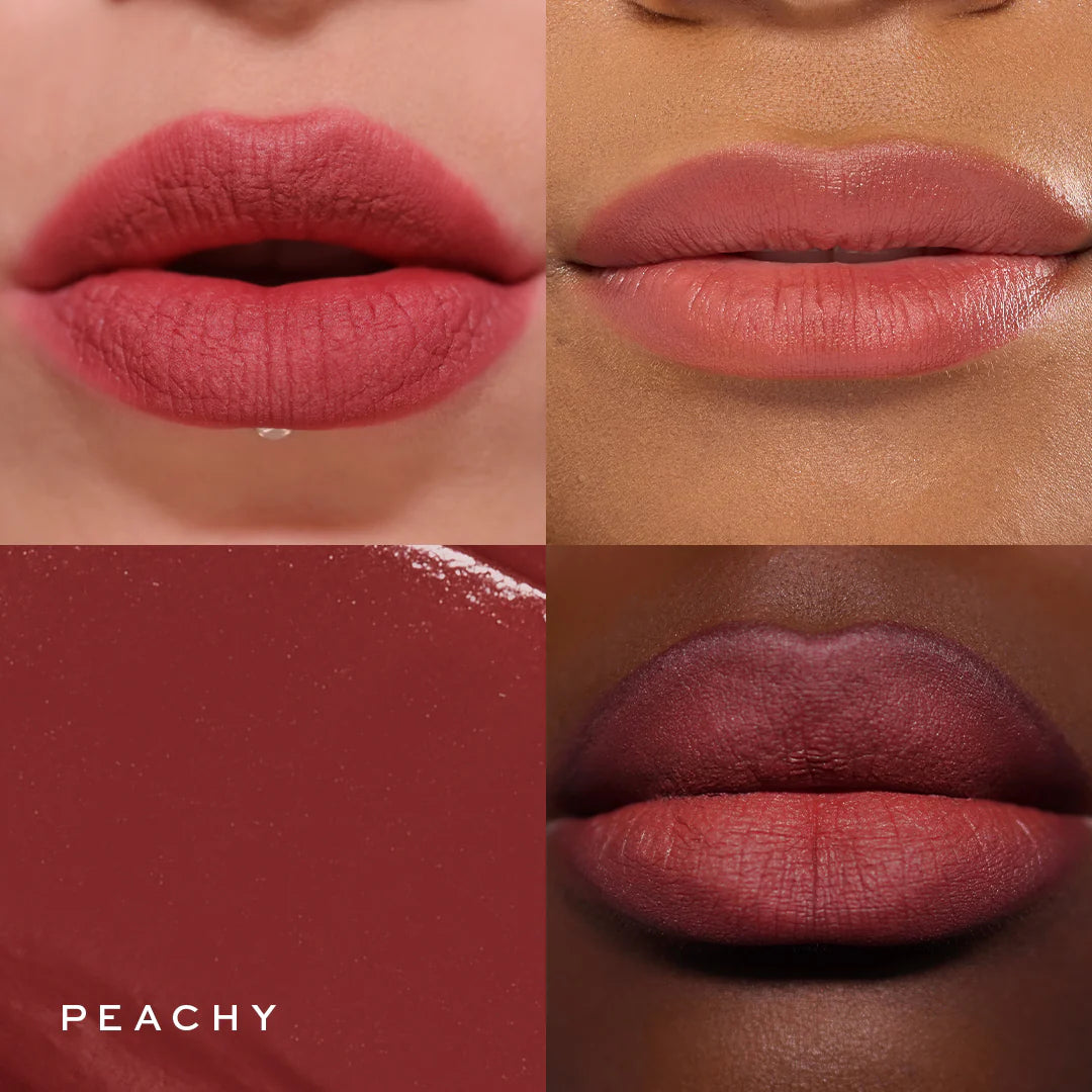 Makeup Revolution Air Blur Matte Liquid Lipstick Peachy 4pc Set + 1 Full Size Product Worth 25% Value Free