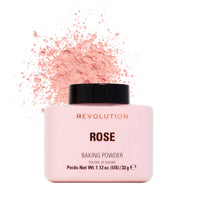 Revolution Loose Baking Powder Rose 4pc Set + 1 Full Size Product Worth 25% Value Free