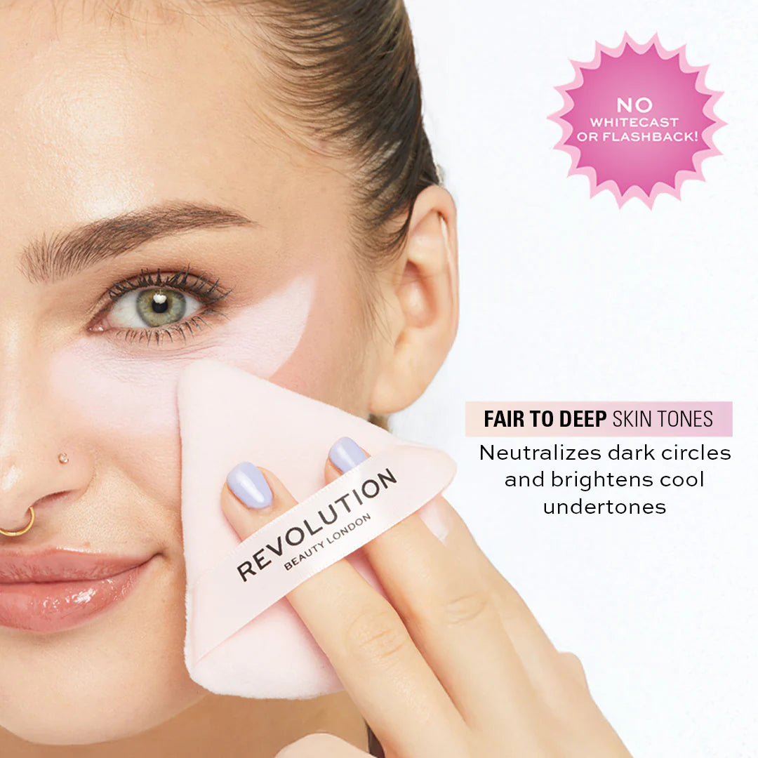 Revolution Loose Baking Powder Rose 4pc Set + 1 Full Size Product Worth 25% Value Free