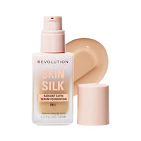 Makeup Revolution Skin Silk Serum Foundation F9 W 4pc Set + 1 Full Size Product Worth 25% Value Free