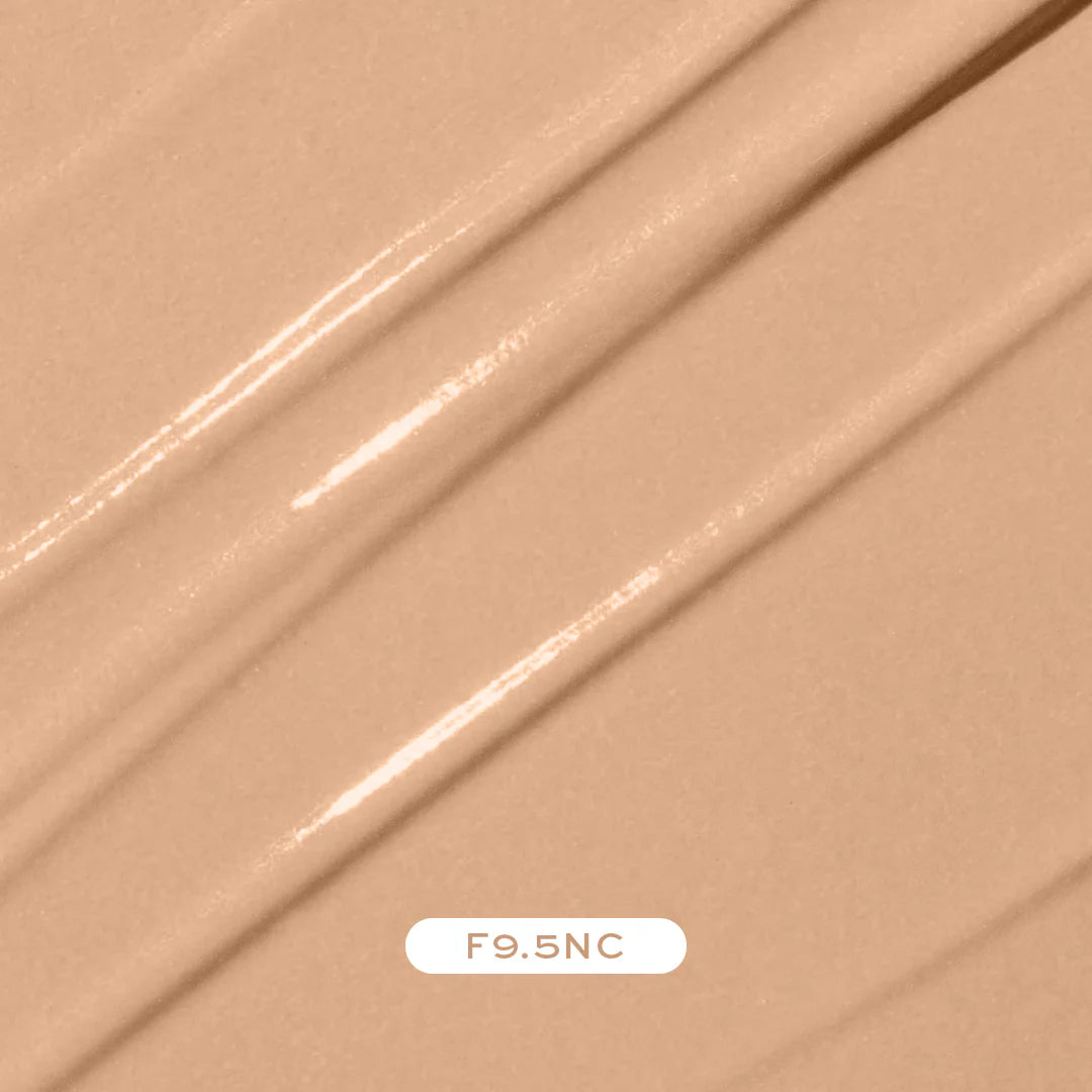 Makeup Revolution Skin Silk Serum Foundation F9.5 NC 4pc Set + 1 Full Size Product Worth 25% Value Free