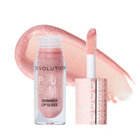 Makeup Revolution Pout Bomb Shimmer Gloss Shine Pink 4pc Set + 1 Full Size Product Worth 25% Value Free