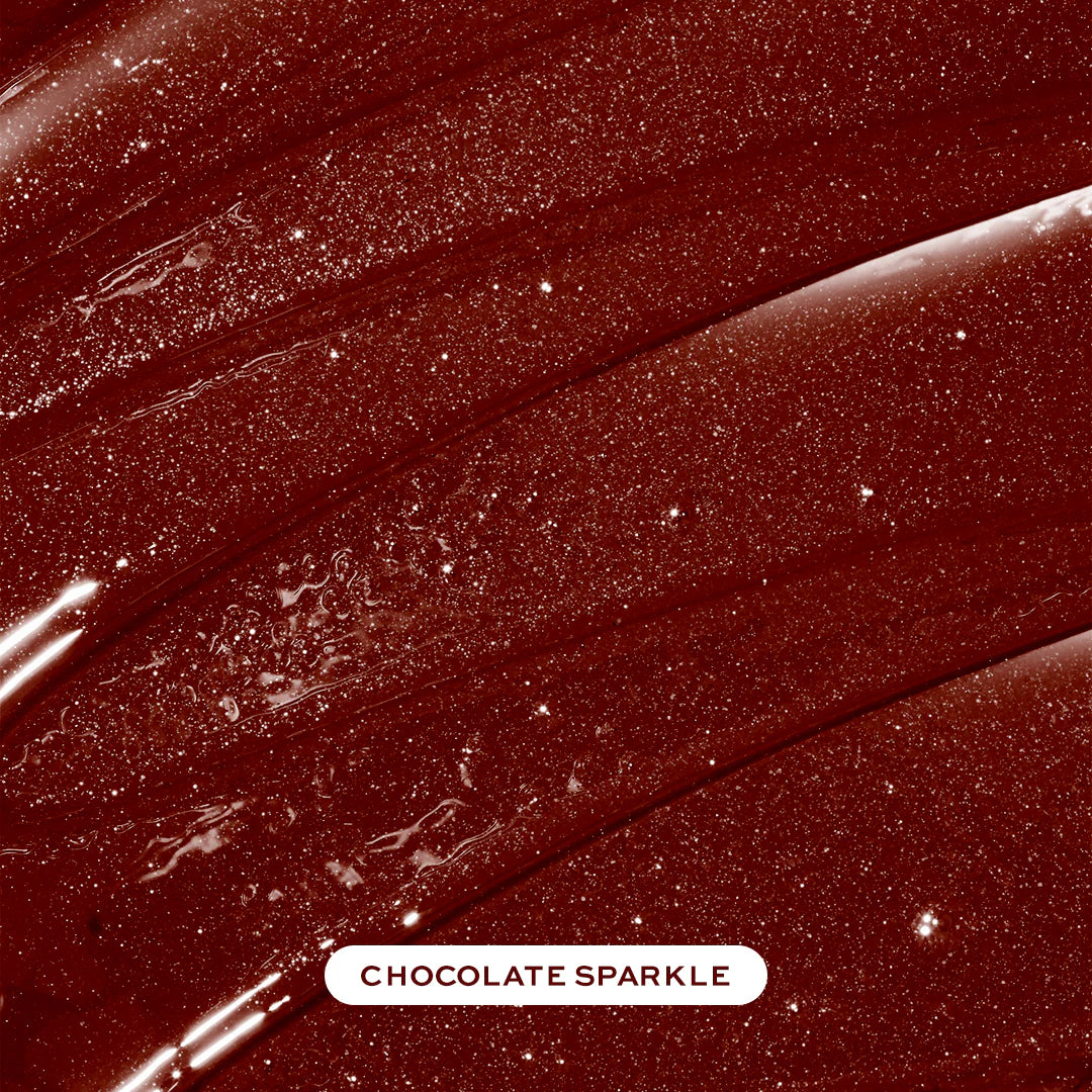 Makeup Revolution Pout Bomb Shimmer Gloss Chocolate Sparkle 4pc Set + 1 Full Size Product Worth 25% Value Free