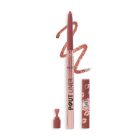 Makeup Revolution Pout Bomb Plumping Lip Liner Doll Cool Nude 4pc Set + 1 Full Size Product Worth 25% Value Free
