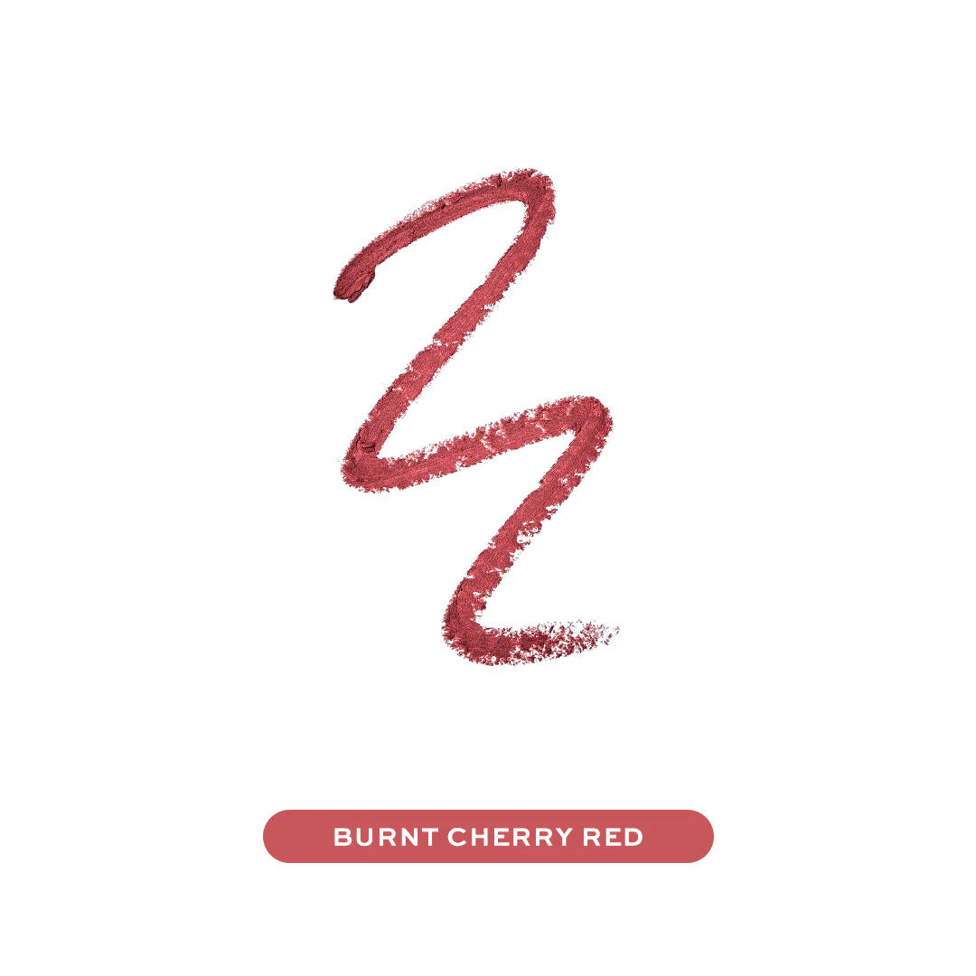 Makeup Revolution Pout Bomb Plumping Lip Liner Burnt Cherry Red 4pc Set + 1 Full Size Product Worth 25% Value Free