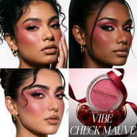 Revolution Blusher Reloaded Vibe Check Mauve 4pc Set + 1 Full Size Product Worth 25% Value Free
