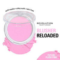 Revolution Blusher Reloaded Future Flush Pink 4pc Set + 1 Full Size Product Worth 25% Value Free