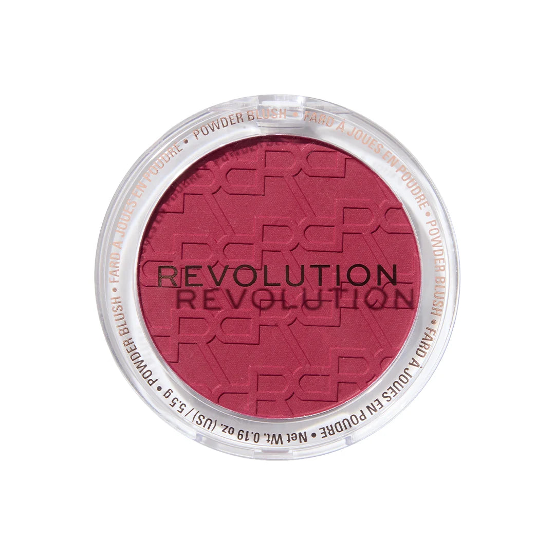 Revolution Blusher Reloaded Berry Bandit Pink 4pc Set + 1 Full Size Product Worth 25% Value Free