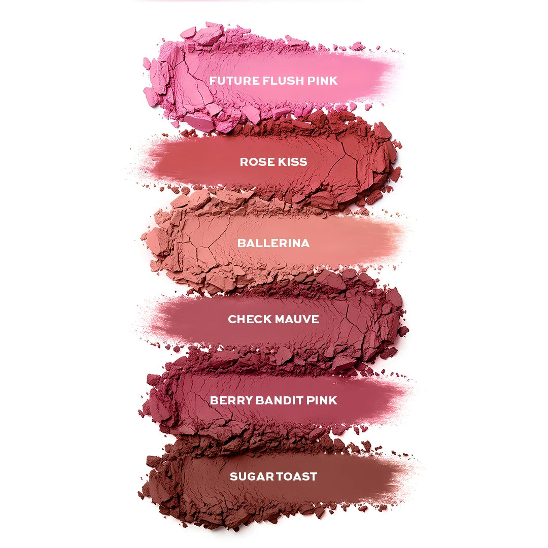 Revolution Blusher Reloaded Sugar Toast 4pc Set + 1 Full Size Product Worth 25% Value Free