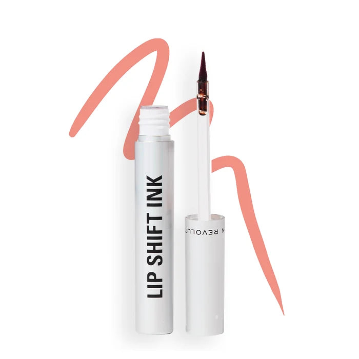 Makeup Revolution Lip Shift Ink Peel Off Lipliner Stain Rose Inked 4pc Set + 1 Full Size Product Worth 25% Value Free