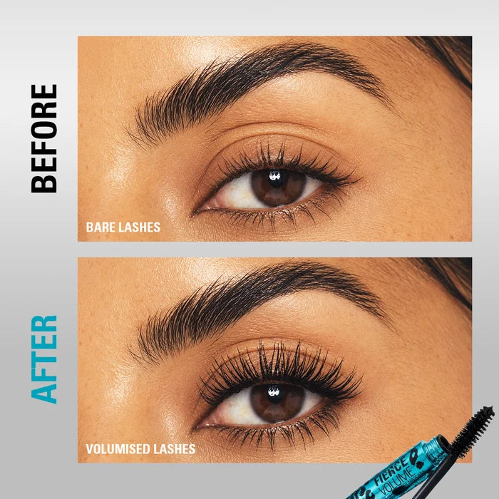Revolution Big Lash Fierce Volume Mascara Waterproof Black 4pc Set + 1 Full Size Product Worth 25% Value Free