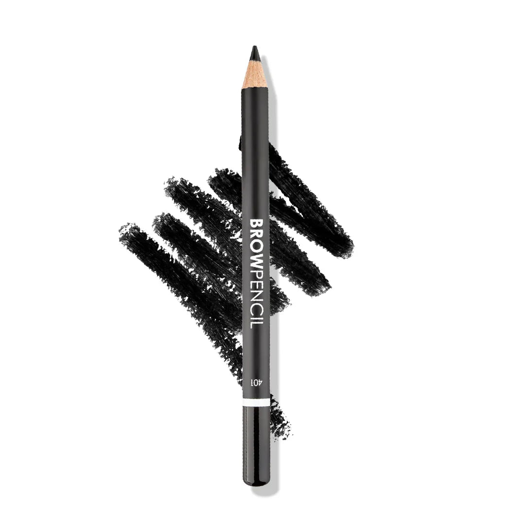 Lamel Brow Pencil №401-Black 4pc Set + 1 Full Size Product Worth 25% Value Free