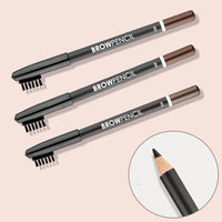 Lamel Brow Pencil №401-Black 4pc Set + 1 Full Size Product Worth 25% Value Free