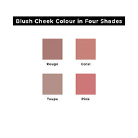 Lamel Blush Cheek Colour №404 -Taupe 4pc Set + 1 Full Size Product Worth 25% Value Free