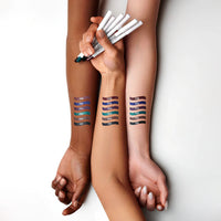 Lamel Long Lasting Kajal Eye Liner №403-Green 4pc Set + 1 Full Size Product Worth 25% Value Free