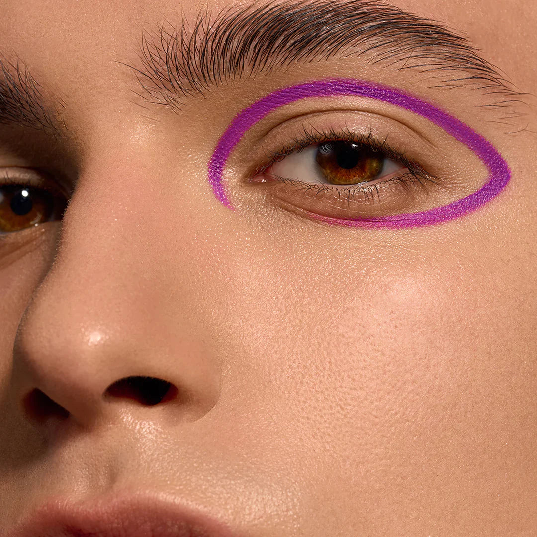 Lamel Long Lasting Oh My Color Gel Eye Liner №405-Violet 4pc Set + 1 Full Size Product Worth 25% Value Free