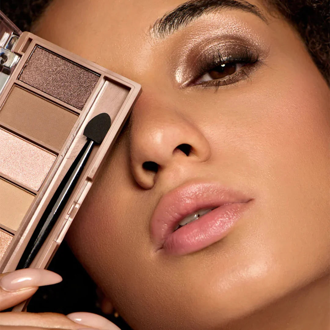 Lamel The Natural Dream Eyeshadow Palette №403-Smoky Nude 4pc Set + 1 Full Size Product Worth 25% Value Free