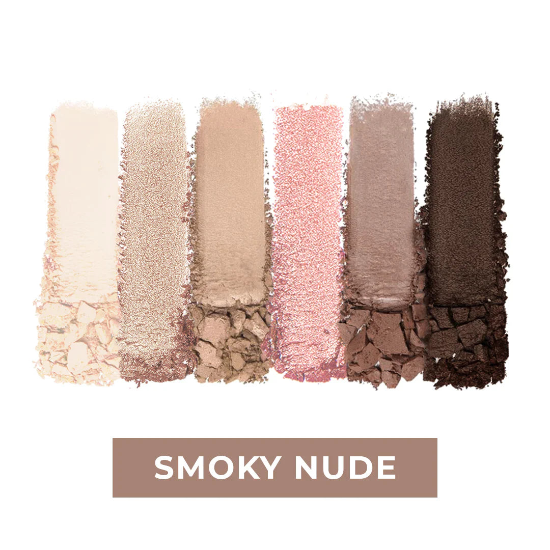 Lamel The Natural Dream Eyeshadow Palette №403-Smoky Nude 4pc Set + 1 Full Size Product Worth 25% Value Free