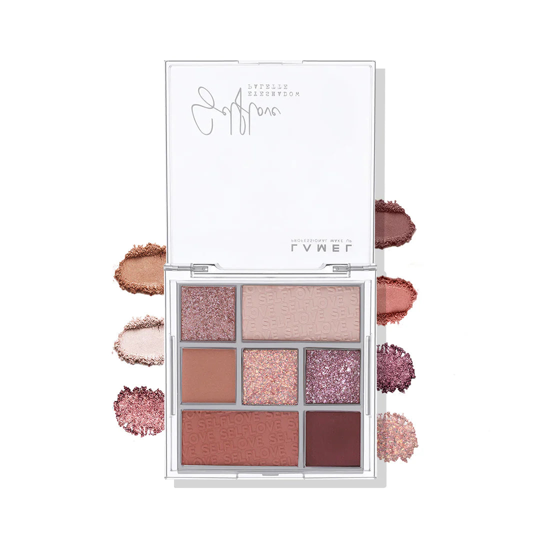 Lamel Selflove Eyeshadow Palette №401 4pc Set + 1 Full Size Product Worth 25% Value Free