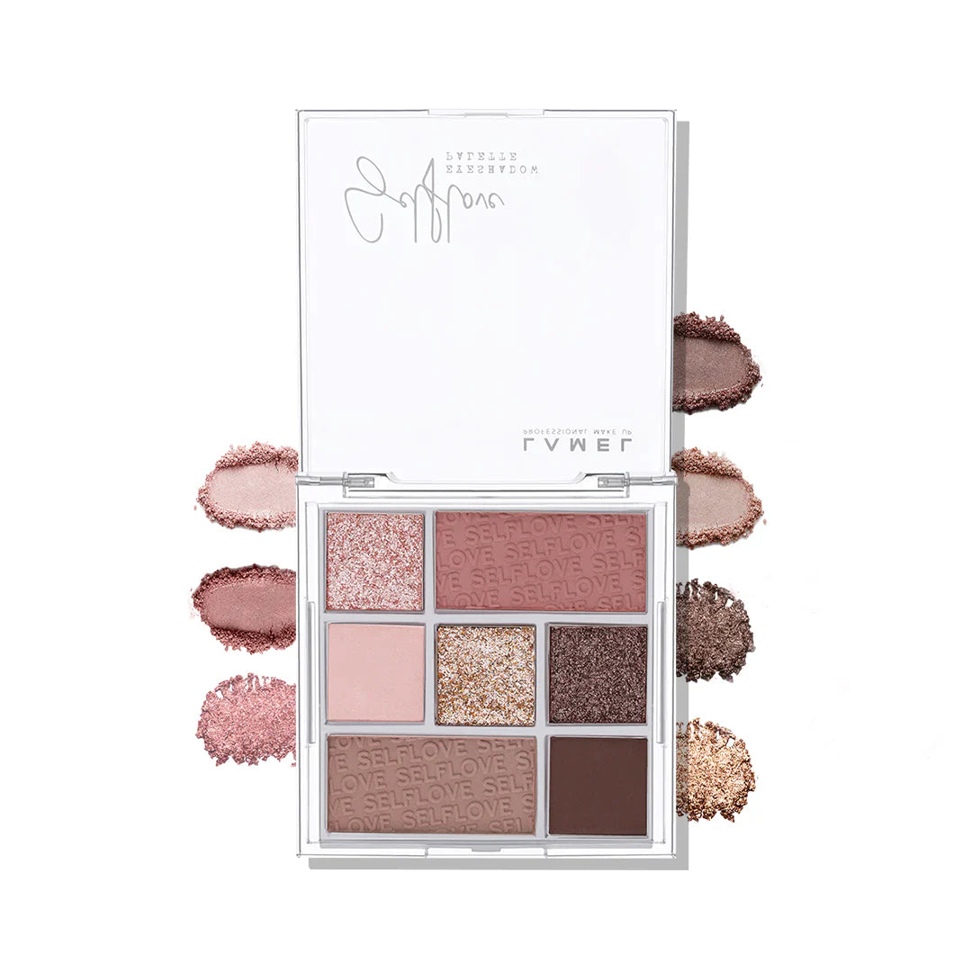 Lamel Selflove Eyeshadow Palette №402 4pc Set + 1 Full Size Product Worth 25% Value Free