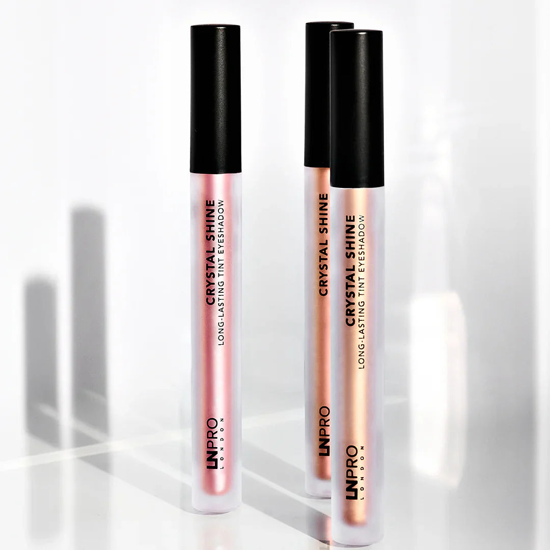 LN Pro Сrystal Shine Eyeshadow Sparkle-Lily-104 4pc Set + 1 Full Size Product Worth 25% Value Free