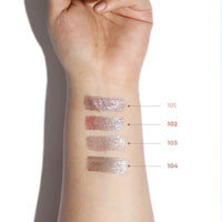 LN Pro Сrystal Shine Eyeshadow Pearl-Shine-102 4pc Set + 1 Full Size Product Worth 25% Value Free