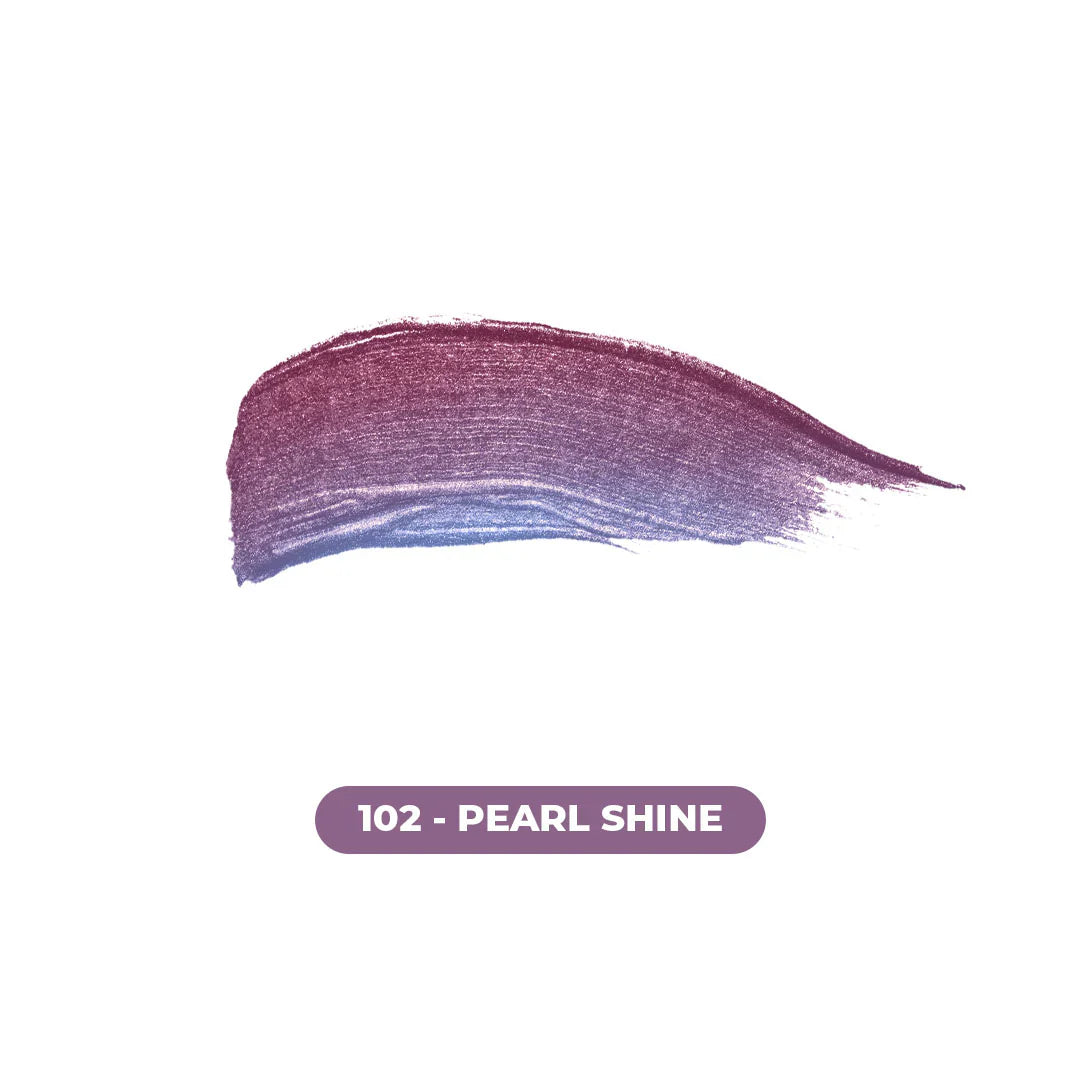 LN Pro Сrystal Shine Eyeshadow Pearl-Shine-102 4pc Set + 1 Full Size Product Worth 25% Value Free