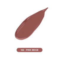 LN PRO Matte Lip Fluid Pink-Biege-102 4pc Set + 1 Full Size Product Worth 25% Value Free