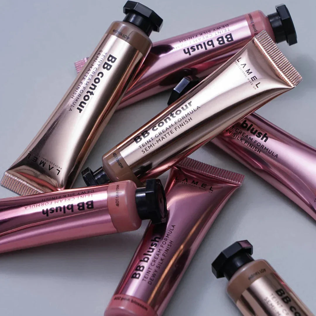 Lamel Bb Blush №401-Tea Rose 4pc Set + 1 Full Size Product Worth 25% Value Free