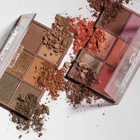 Lamel To Go Eyeshadow Palette №403 Cold Brown 4pc Set + 1 Full Size Product Worth 25% Value Free
