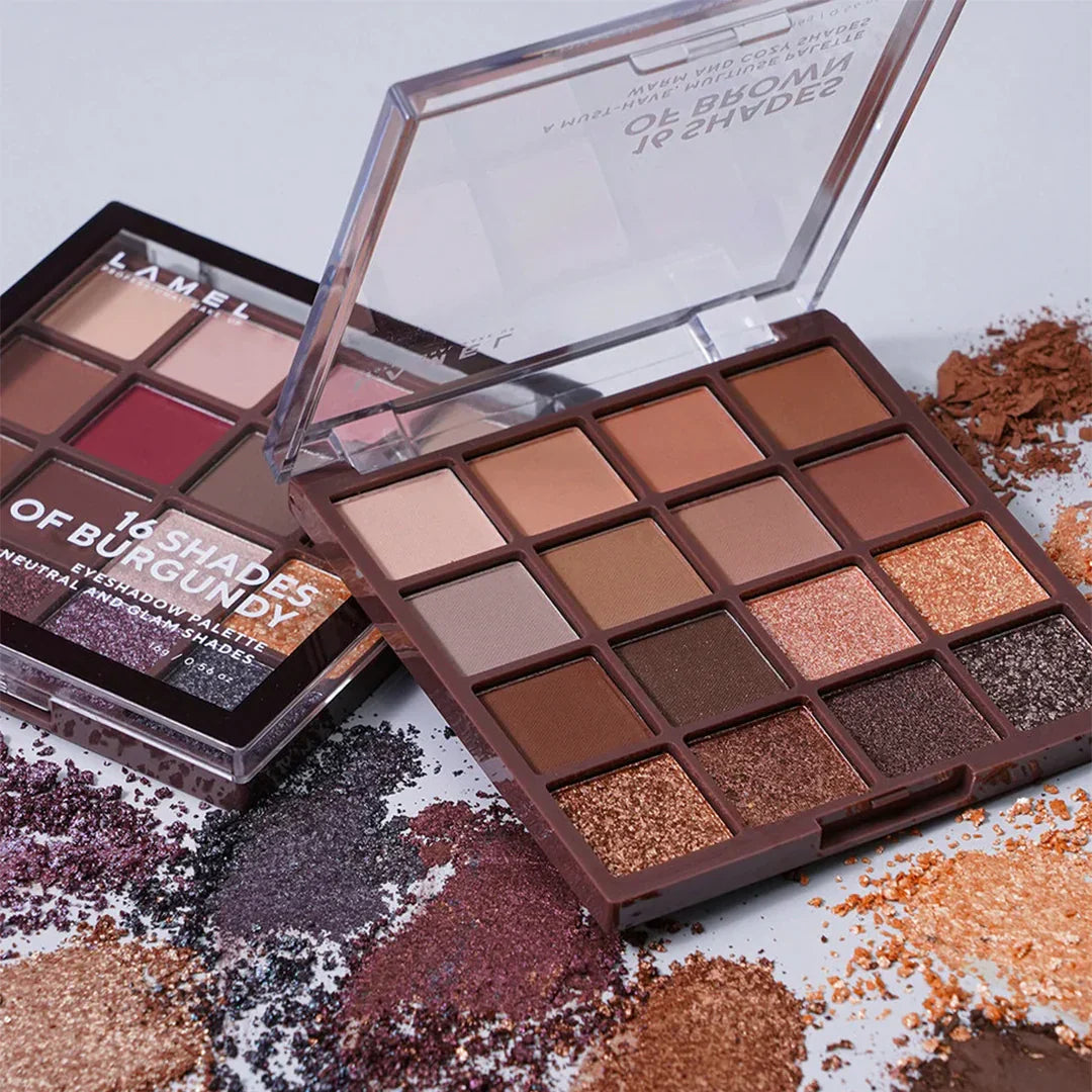 Lamel 16 Shades Of Burgundy № 16-4-Burgundy 4pc Set + 1 Full Size Product Worth 25% Value Free