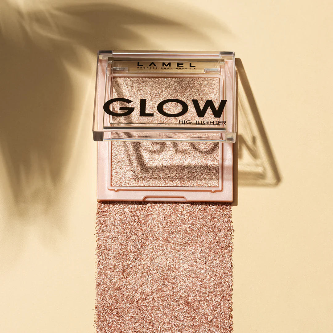 Lamel Glow Highlighter №401-Luna 4pc Set + 1 Full Size Product Worth 25% Value Free