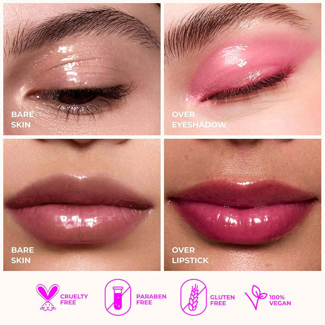 LAMEL The Myth of Utopia Eyegloss №401 4pc Set + 1 Full Size Product Worth 25% Value Free