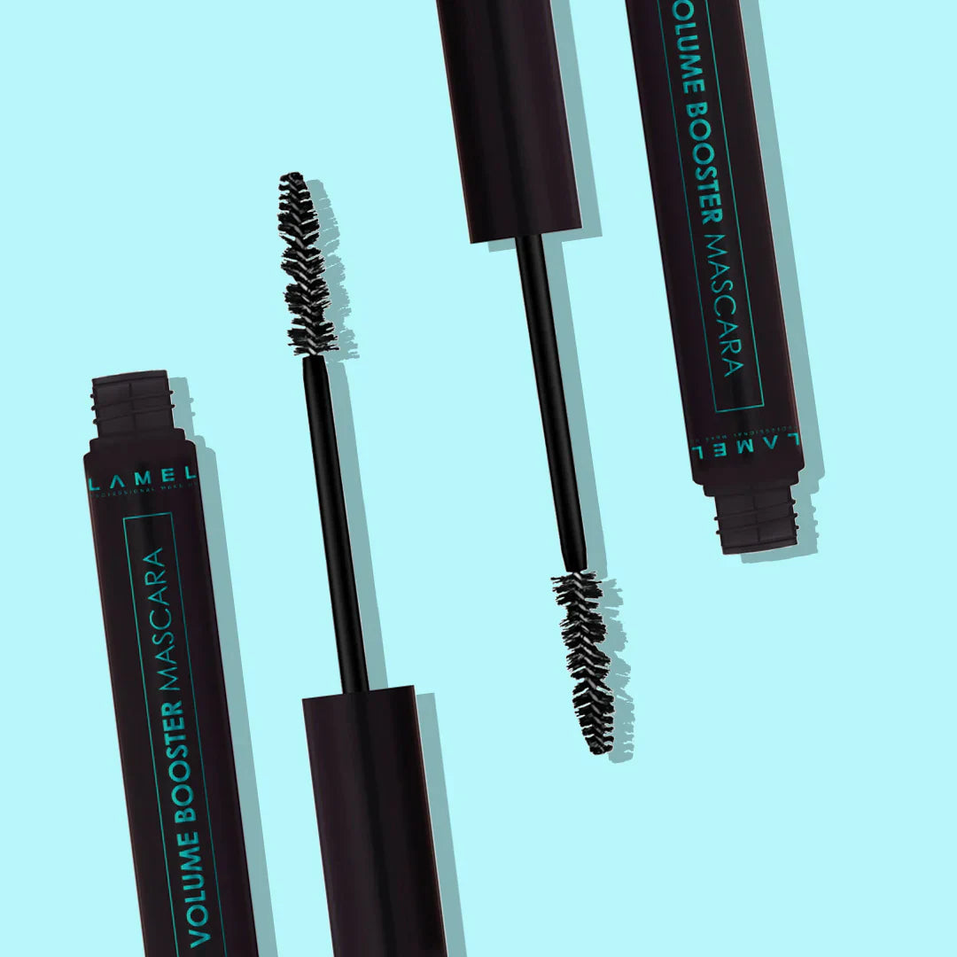 Lamel Volume Booster Mascara Black 4pc Set + 1 Full Size Product Worth 25% Value Free