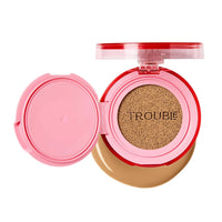 Trouble Maker Button Pusher Air Cushion Foundation Gold Star 4pc Set + 1 Full Size Product Worth 25% Value Free
