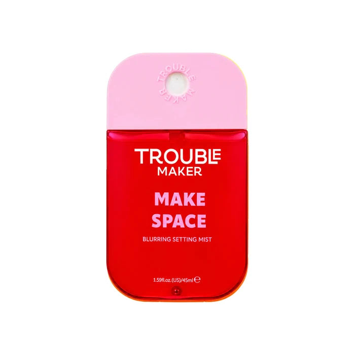 Trouble Maker Make Space Pore Blur Setting Mist 4pc Set + 1 Full Size Product Worth 25% Value Free