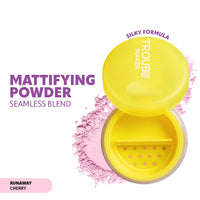 Trouble Maker On The Loose Setting Powder Runaway Cherry 4pc Set + 1 Full Size Product Worth 25% Value Free