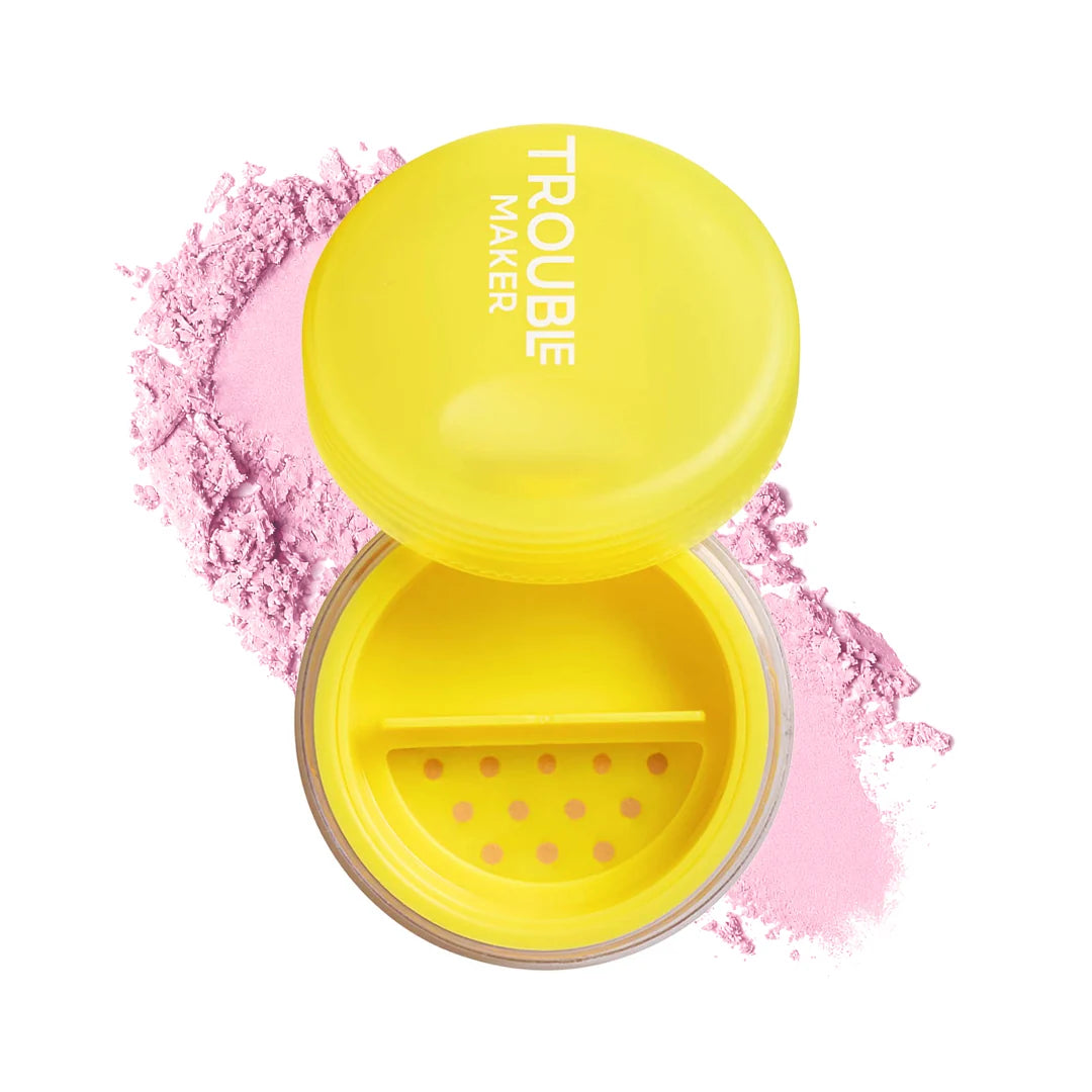 Trouble Maker On The Loose Setting Powder Runaway Cherry 4pc Set + 1 Full Size Product Worth 25% Value Free
