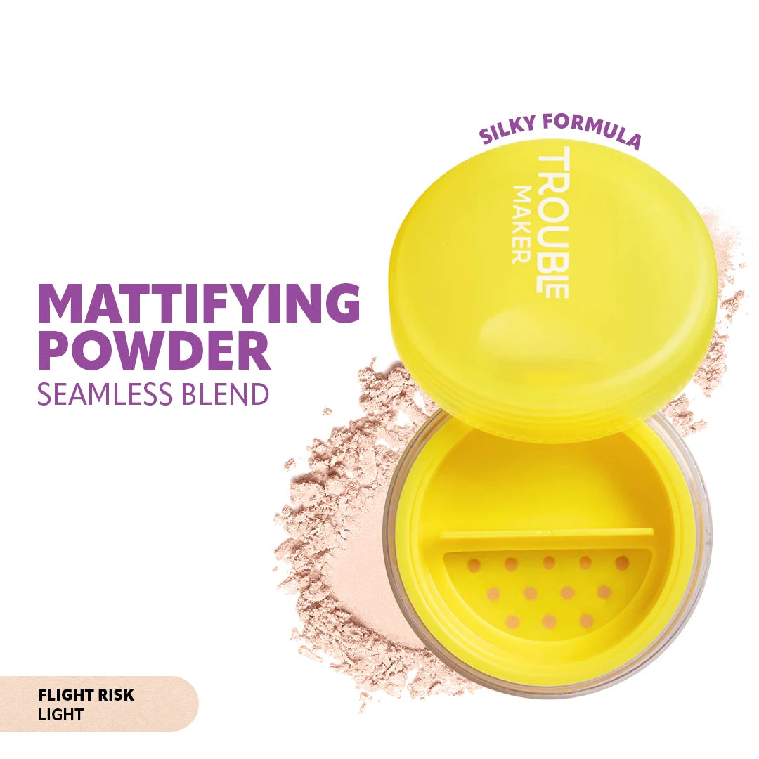 Trouble Maker On The Loose Setting Powder Flight Risk Light 4pc Set + 1 Full Size Product Worth 25% Value Free