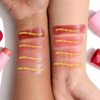 Trouble Maker Jinkie Stick Cream Blush Mood Swing Pink 4pc Set + 1 Full Size Product Worth 25% Value Free