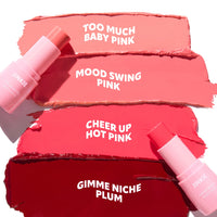 Trouble Maker Jinkie Stick Cream Blush Mood Swing Pink 4pc Set + 1 Full Size Product Worth 25% Value Free