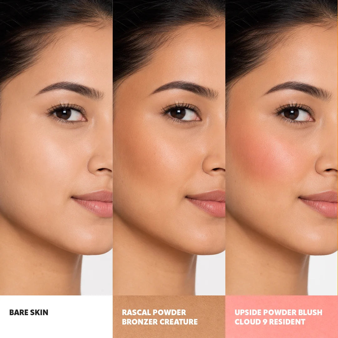 Trouble Maker Rascal Powder Bronzer Creature 4pc Set + 1 Full Size Product Worth 25% Value Free
