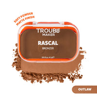 Trouble Maker Rascal Powder Bronzer Outlaw 4pc Set + 1 Full Size Product Worth 25% Value Free