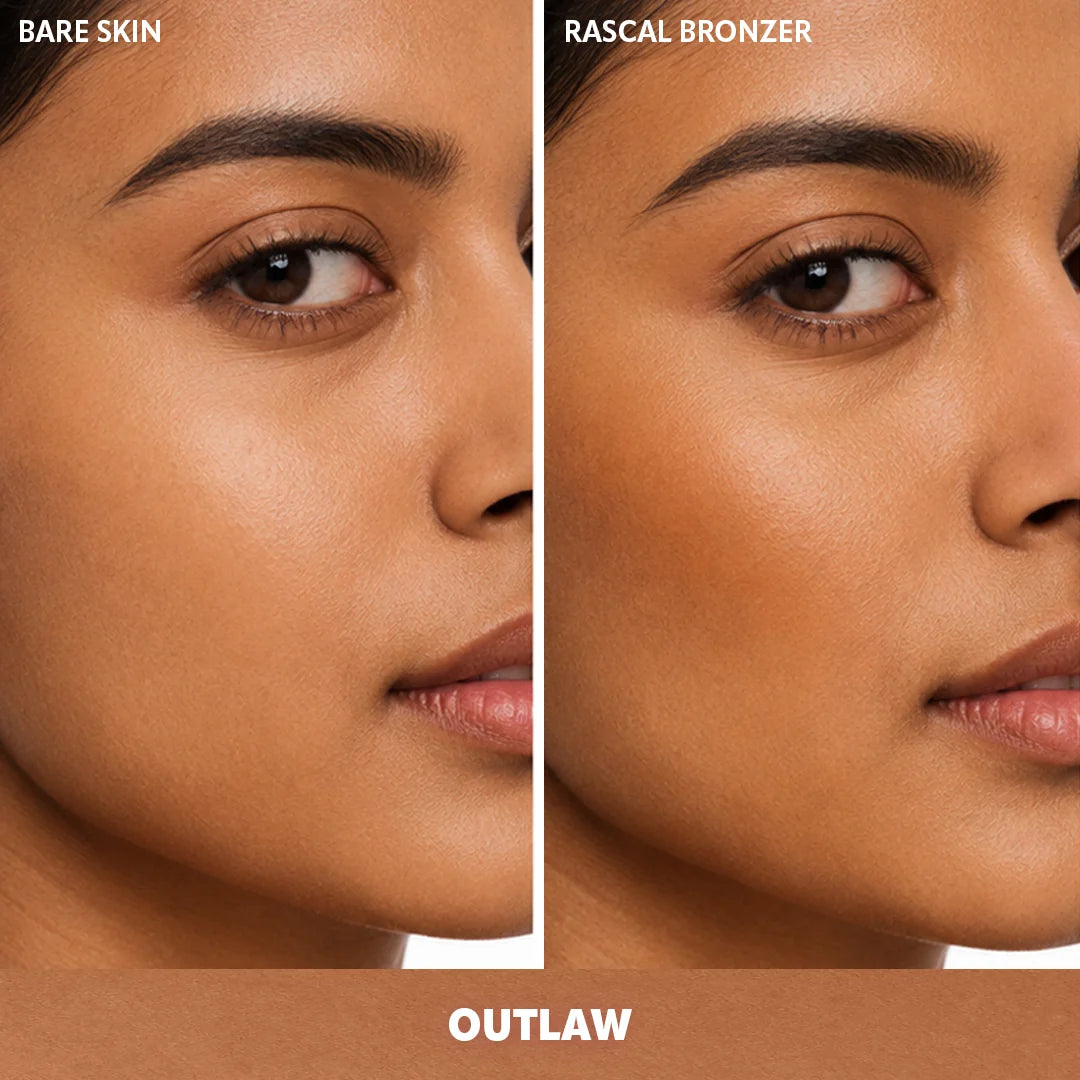 Trouble Maker Rascal Powder Bronzer Outlaw 4pc Set + 1 Full Size Product Worth 25% Value Free