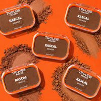 Trouble Maker Rascal Powder Bronzer Rogue 4pc Set + 1 Full Size Product Worth 25% Value Free