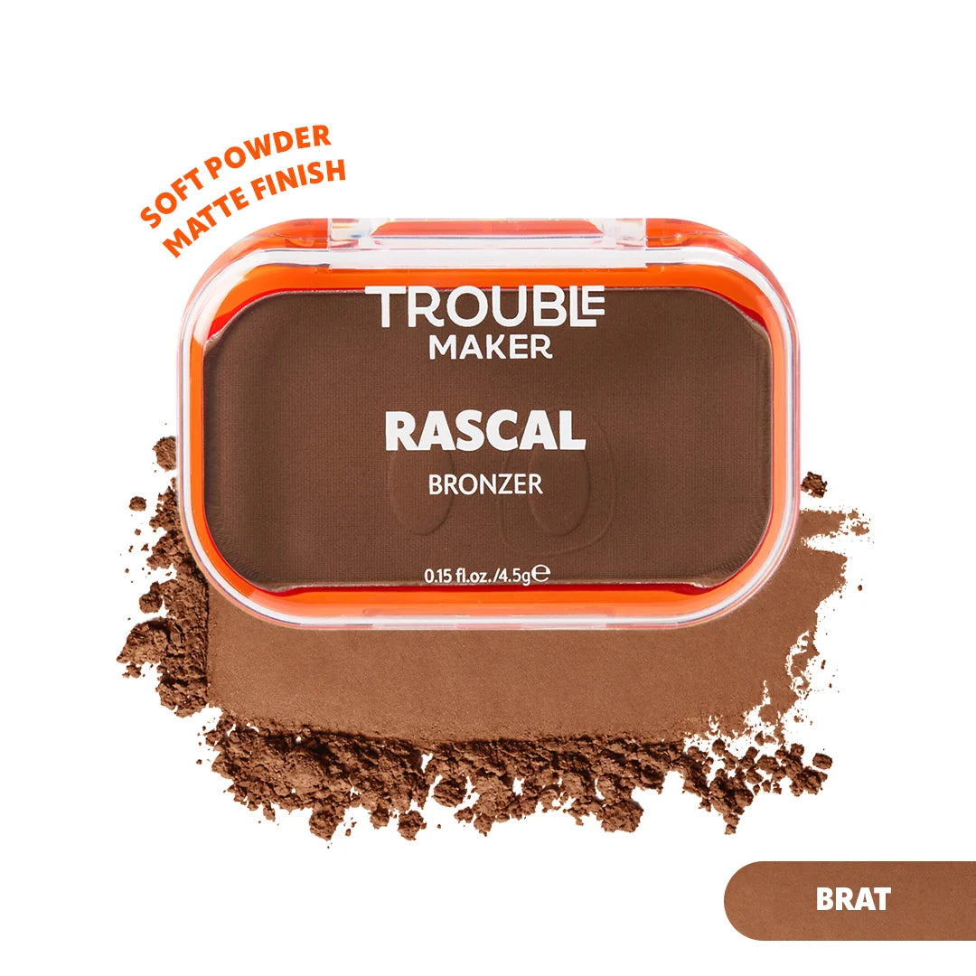 Trouble Maker Rascal Powder Bronzer Brat 4pc Set + 1 Full Size Product Worth 25% Value Free