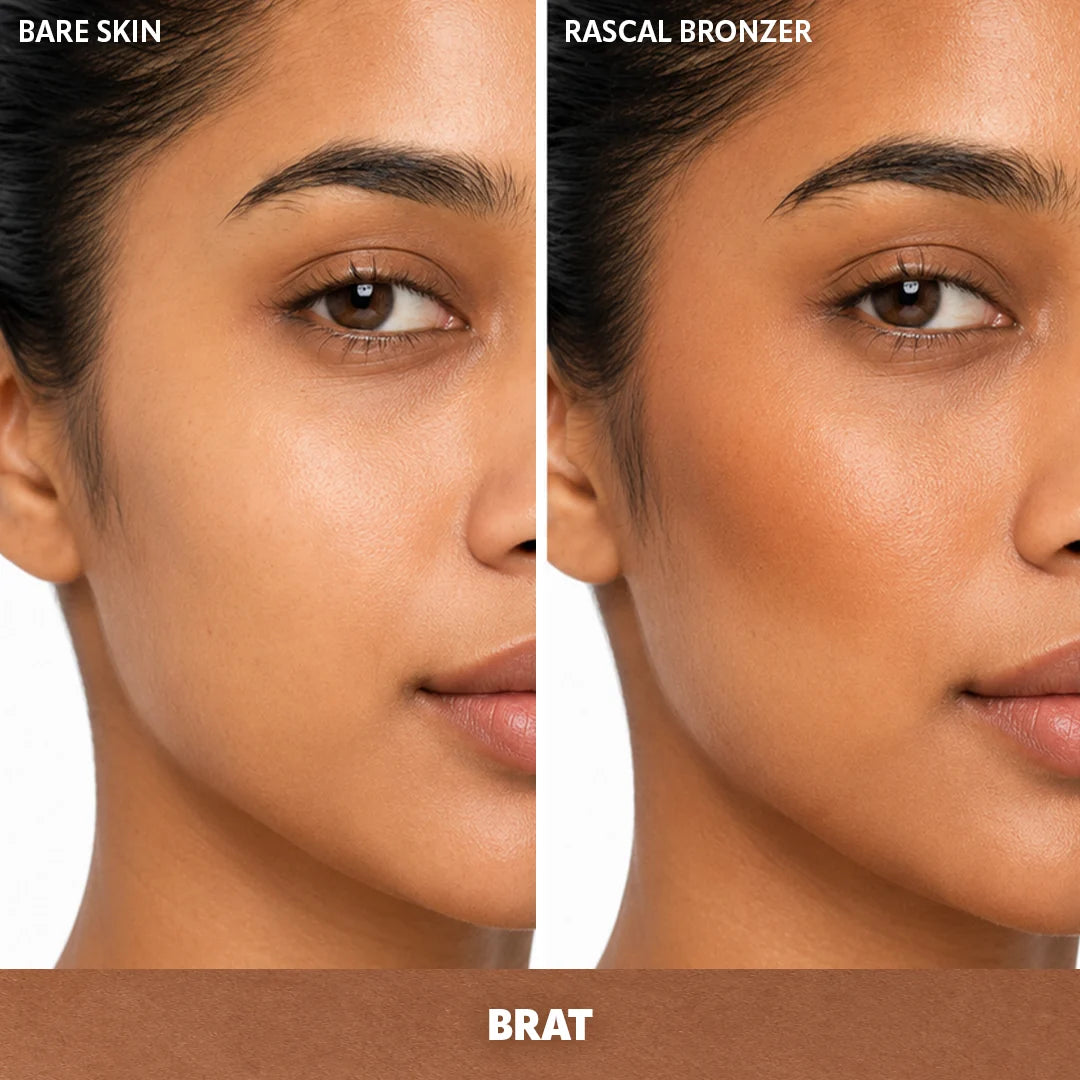 Trouble Maker Rascal Powder Bronzer Brat 4pc Set + 1 Full Size Product Worth 25% Value Free