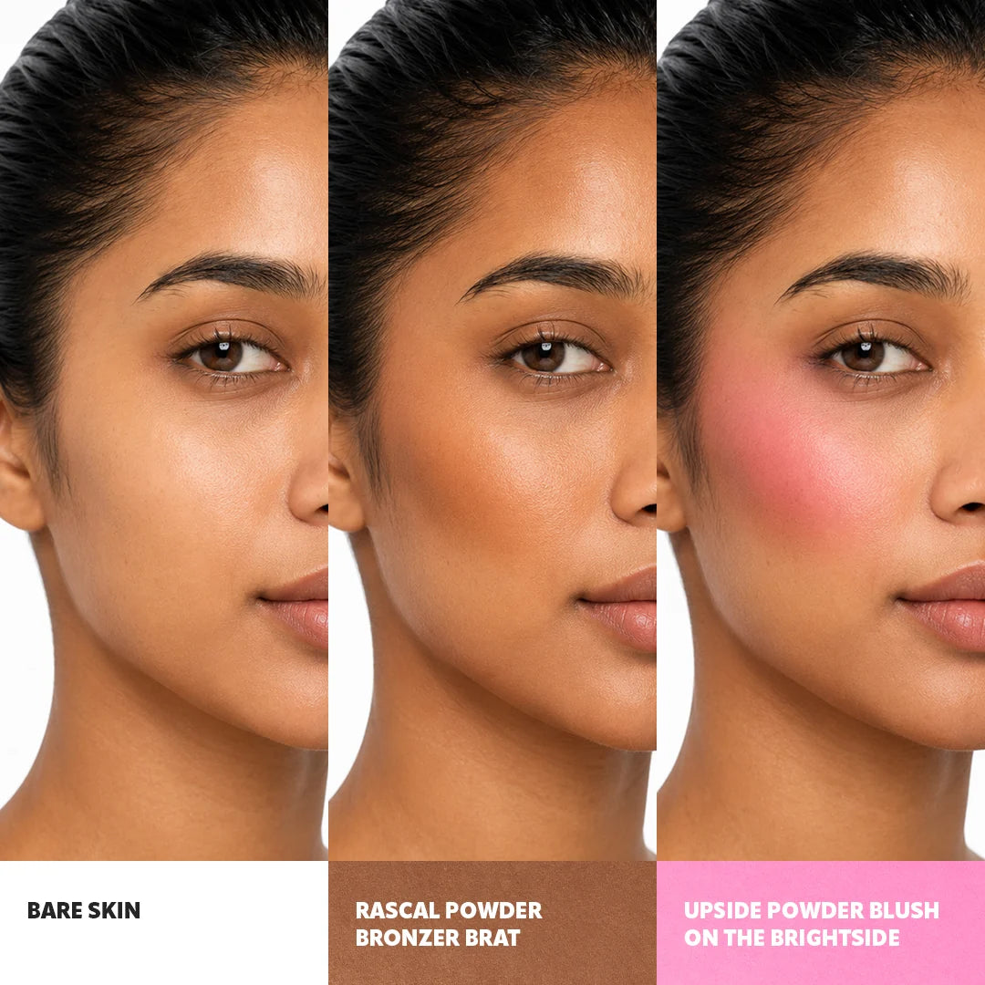 Trouble Maker Rascal Powder Bronzer Brat 4pc Set + 1 Full Size Product Worth 25% Value Free